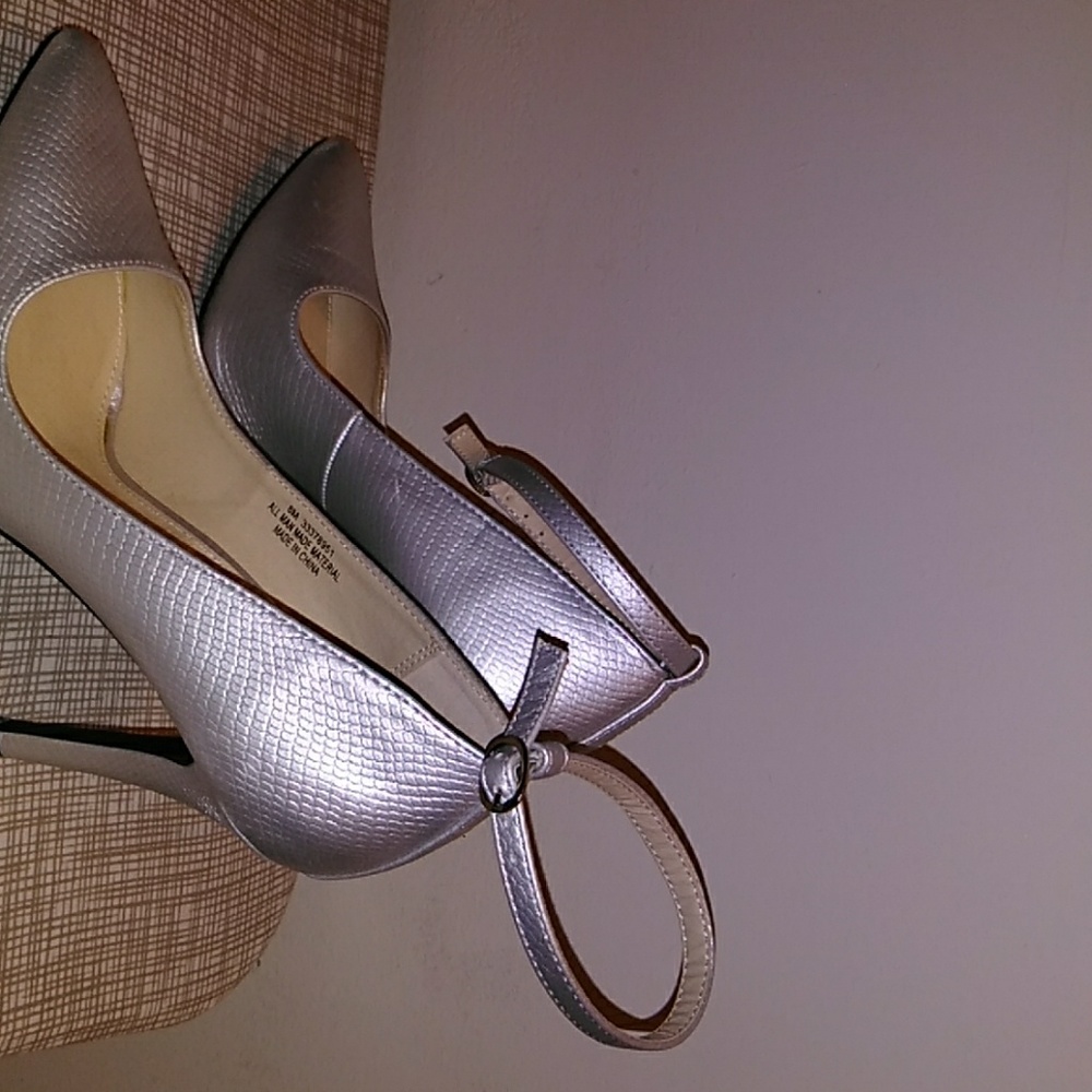 Silver heels